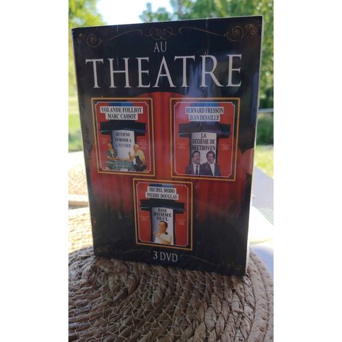 Coffret Au Théâtre Ce Soir - 3 Dvd - Reviens Dormir À L'Elysée - La Dixième De Beethoven - Sos Homme Seul