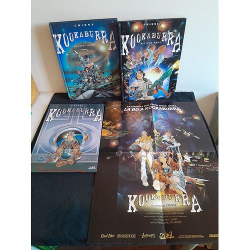 Bd/S-F: Kookaburra Tomes 1 À 3 + Poster Géant.