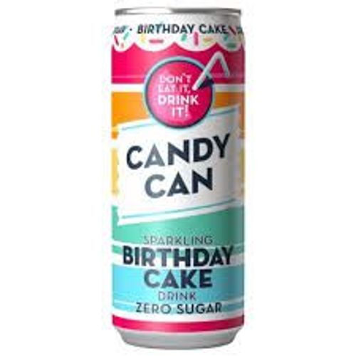 Candy Can Birthday Cake (Fraise/Vanille)