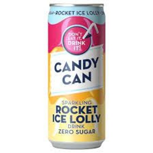 Candy Can Rocket Ice Lolly (Orange/Framboise/Ananas)