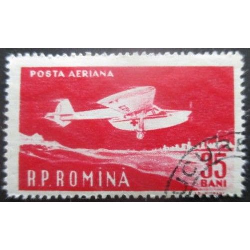 Roumanie Poste Aérienne N°113 Avon-Ambulance Oblitéré