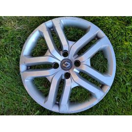 Enjoliveur Renault Attractive 16" 16 " Pouces De Voiture Automobile Ret0411 Ind >Pa66-I-Md16< Ek-2457 401001 2304457 40315 8895 R Farplas Silver Argent
