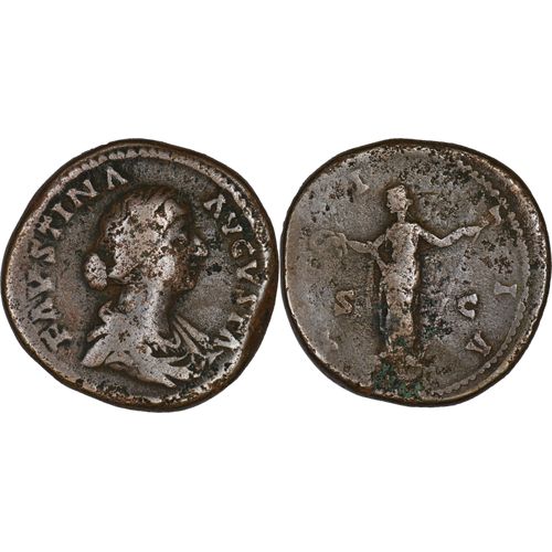 Rome - Sesterce - Faustine Jeune - 161 Ad - Laetitia - 25.48 G. - Ric.1654 - 25-182