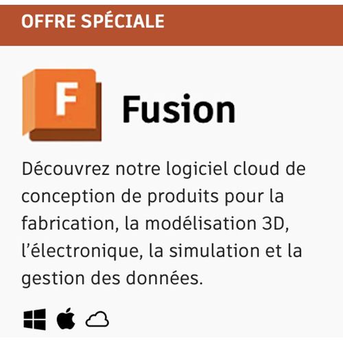 Autodesk Fusion Licence 3 Ans - Edition 2026