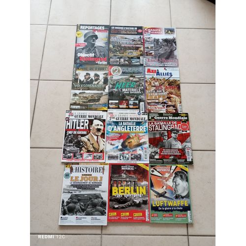 12 Magazines Sur La Seconde Guerre Mondiale