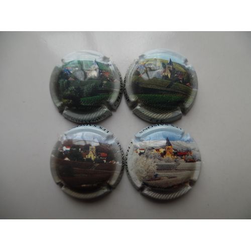 Capsules De Champagne, Série Complète "Les Saisons".