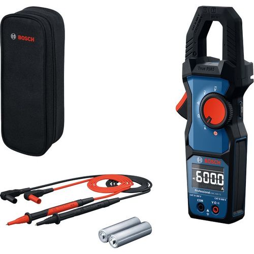 Pince multimètre True RMS GMC 600-15 | 0601077600 - Bosch