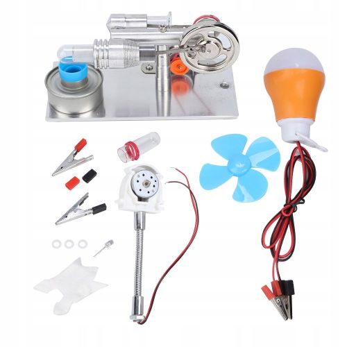 Moteur Stirling Miniature À Ventilateur De Type T