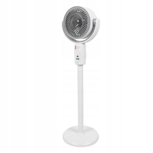 Ventilateur sur pied Silencieux 4 vitesses de vent Minuterie 8h Réglable 68