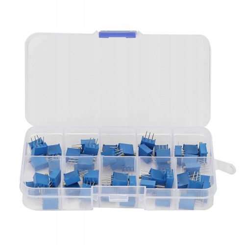 POTENTIOMÈTRE DE PRÉCISION 10 VALEURS 3296W 50 PCS