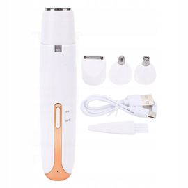 Épilateur Électrique 4 En 1 Pour Femmes, Portable Et Rechargeable, Ff