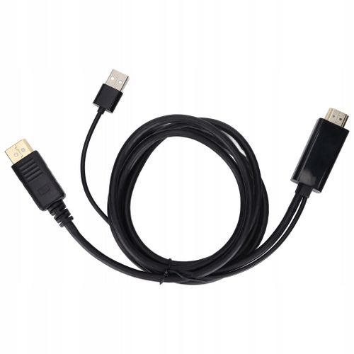 Câble convertisseur interface multimédia HD vers DisplayPort 4K 2V