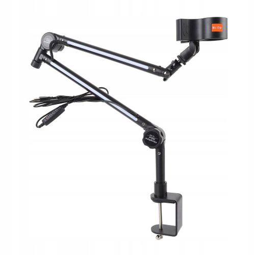 Support de microphone de bureau réglable à 360 degrés en métal bomie OL