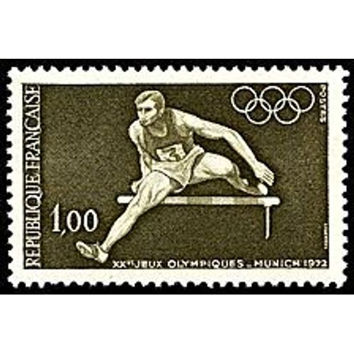 Sport : Jeux Olympiques De Munich Année 1972 N° 1722 Yvert Et Tellier Luxe