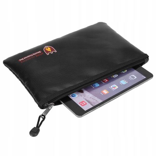 SAC IGNIFUGE ET ÉTANCHE POUR TÉLÉPHONE, DOCUMENTS, ARCHIVES ET ARGENT