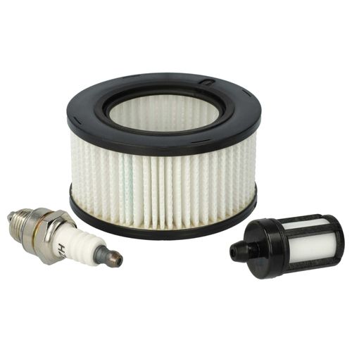 vhbw Kit de filtres à air, à carburant, bougie d'allumage compatible avec Stihl MS 261 C, MS 271 C, MS 271 scie à moteur, à chaîne, tronçonneuse