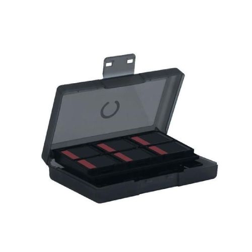 Boîtier De Protection Et Transport - Konix - Pour Cartouches De Jeux Nintendo Switch 2 - Antichoc - 24 Rangements - Noir