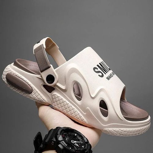Pantoufles De Plage Coordonnantes Pour Hommes,Chaussures D'extérieur Optiques,Voiture De Sport Astronomique,Style Coréen,Sandales Décontractées,Été