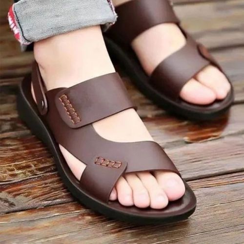 Pantoufles Décontractées Pour Hommes,Avec Semelle Épaisse,Fond Souple,Antidérapantes,Résistantes À L'usure,Chaussures De Plage Imperméables,Sandales D'été
