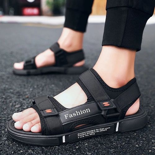 Sandales D'été Décontractées À La Mode Pour Homme,Chaussures De Plage,Semelle En Pvc,Grille Intérieure