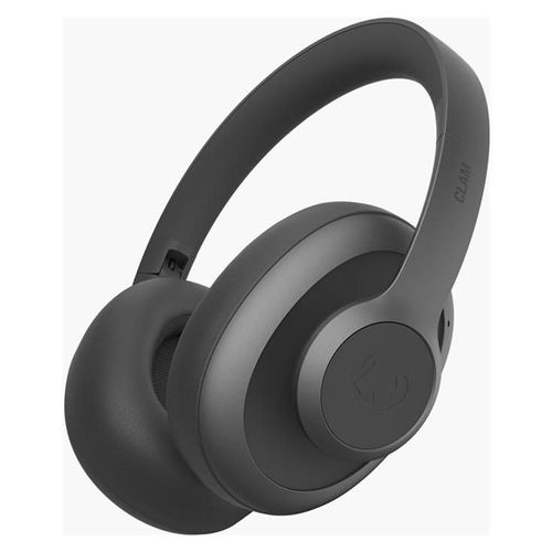 Fresh 'n Rebel Clam Ace - Écouteurs avec micro - circum-aural - Bluetooth - sans fil - Suppresseur de bruit actif - gris orage