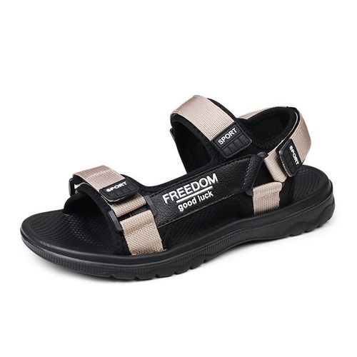 Sandales D'été Pour Hommes,Chaussures Romaines Décontractées,Confortables,Légères,Pour Vacances,Plage,Tongs Antidérapantes,