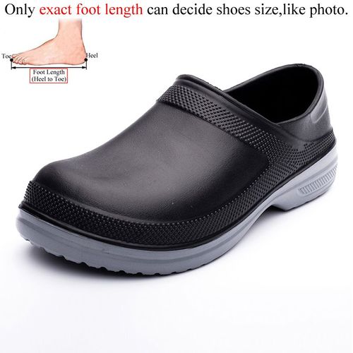 Chaussures De Chef Pour Hommes,Grande Taille 49 50 51,Sabots De Cuisine,Chaussures De Jardin,Restaurant,Hôtel,Cuisine,Imperméable,Antidérapantes,Résistantes À L'huile