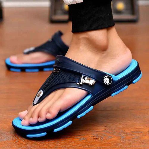 Sandales Hommes Pantoufles En Plein Air Plage Chaussures Décontractées Zapatos De Hombre Intérieur Durable Anti-Dérapant Peep Toe 2023