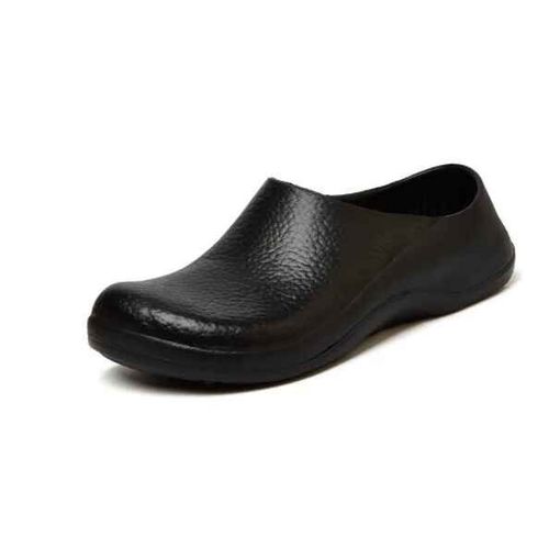 Chaussures De Chef Eva Pour Hommes,Antidérapantes,Imperméables,Résistantes À L'huile,Chaussures De Travail De Cuisine D'hôtel,Sabots De Sécurité De Jardin,Noires,De Haute Qualité