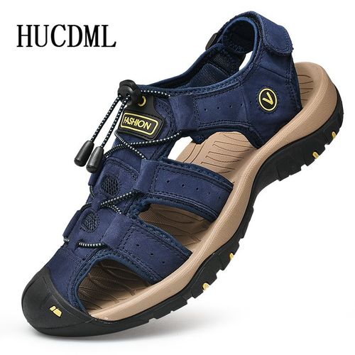 Sandales À Plateforme De Luxe Pour Hommes,Chaussures D'été Anti-Collision,Marche En Plein Air,Trekking,Chaussures Décontractées,Pantoufles De Randonnée,Chaussures De Pataugeoire De Plage