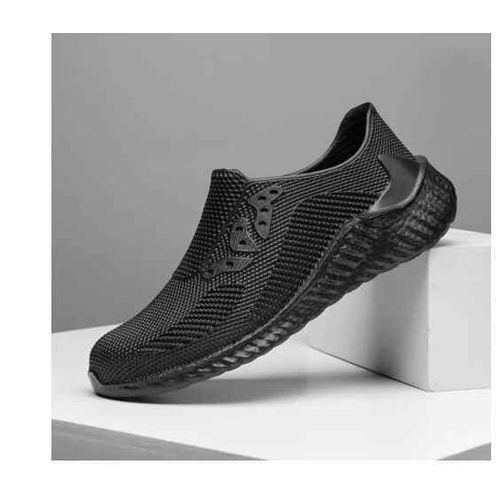 Chaussures De Chef Eva Pour Hommes,Antidérapantes,Imperméables,Résistantes À L'huile,Chaussures De Travail De Cuisine D'hôtel,Sabots De Sécurité De Jardin,Noires,De Haute Qualité