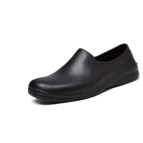 Chaussures De Chef Eva Pour Hommes,Antidérapantes,Imperméables,Résistantes À L'huile,Chaussures De Travail De Cuisine D'hôtel,Sabots De Sécurité De Jardin,Noires,De Haute Qualité