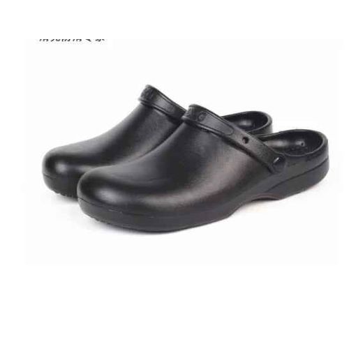 Chaussures De Chef Eva Pour Hommes,Antidérapantes,Imperméables,Résistantes À L'huile,Chaussures De Travail De Cuisine D'hôtel,Sabots De Sécurité De Jardin,Noires,De Haute Qualité