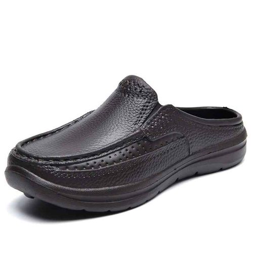 Nouvelles Sandales De Mode Pantoufles De Haute Qualité Sandales De Plage À Semelle Souple Hommes Sans Lacet Chaussures De Conduite Chaussures De Chef Chaussures Eva Respirantes