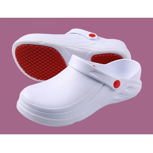 Hommes Pantoufles Antidérapantes Sandales Imperméables Résistant À L'huile Cuisine Travail Cuisinier Chaussures Chef Maître Hôtel Restaurant Pantoufles Unisexe