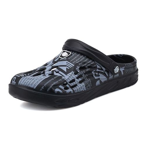 Hommes Chaussures D'été Sandales Hommes Trous Sandales Creux Respirant Tongs Sabots Chaussures Mode Plage Pantoufles Grande Taille 47 48 49
