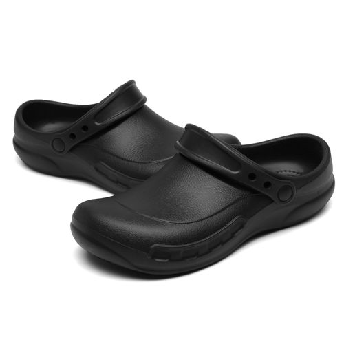 Jumpmore Chaussures De Sécurité Antidérapantes Résistantes À L'huile Hommes Chaussures Lieux Humides Chaussures De Travail D'hôpital Cuisine Salles De Bains Chaussures Taille 38-48