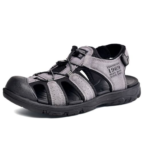 Baotou-Pantoufles Respirantes À Semelle Souple Pour Homme,Chaussures De Plage,D'extérieur,Décontractées,Été