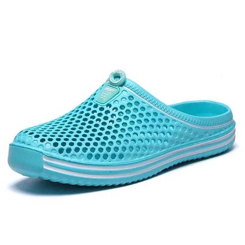 Yrzl Hommes Sandales Lumière Eva Été Chaussures Décontractées Trou Chaussures Sabots Amoureux Maison Jardin Extérieur Grande Taille 45 Mâle Plage Pantoufles Plates