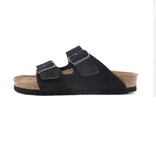 Pantoufles Classiques Unisexes Pour Hommes,Confortables,Chaussures En Liège,Rétro,Ceinture,Sandales,Extérieur,Grande Taille 35-43,Pantoufles De Plage,Été