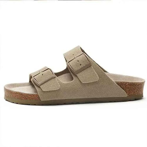 Pantoufles Classiques Unisexes Pour Hommes,Confortables,Chaussures En Liège,Rétro,Ceinture,Sandales,Extérieur,Grande Taille 35-43,Pantoufles De Plage,Été