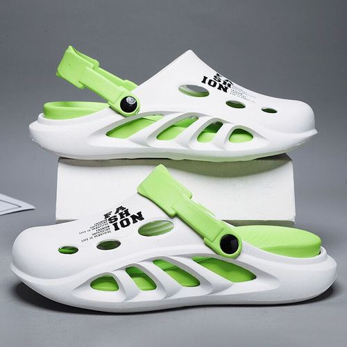 Sandales D'extérieur Pour Hommes,Pantoufles De Plage,Sabots Confortables À Semelle Épaisse Et Souple,Chaussures Décontractées,Chaussures De Jardin,2024