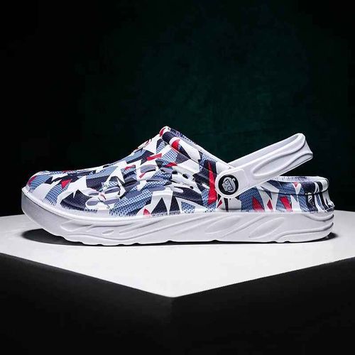 Pantoufles Légères Pour Hommes,Chaussures De Chef D'été Pour Hommes,Sandales À Plateforme De Pataugeoire En Plein Air,Pantoufles De Plage Souples Et Antidérapantes Pour Sport