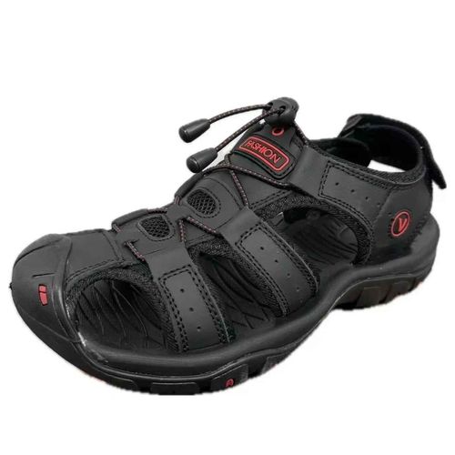 Chaussures Pour Hommes En Cuir Été Nouvelle Grande Taille Sandales Pour Hommes Sandales Pour Hommes Sandales De Mode Pantoufles Grande Taille 38-47