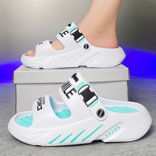 Pantoufles De Énergie Pour Homme,Sandales De Plage Confortables Et Souples,Chaussures Décontractées D'niket D'extérieur,Grande Taille 47 48,