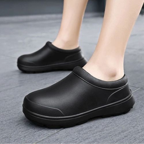 Chaussures De Chef Résistantes À L'huile Pour Hommes,Chaussures De Sécurité Antidérapantes,Chaussures De Travail Souples Et Imperméables,Sandales Pour Hommes,Bottes De Pluie De Printemps Et D'automne