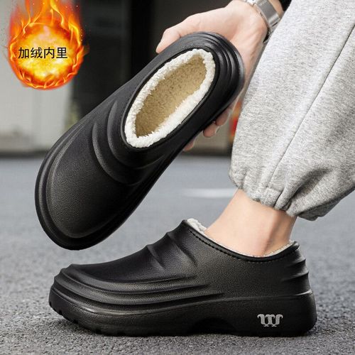 Chaussures De Chef Cuisinier Pour Hommes,Sandales En Caoutchouc Souple,Sabots De Jardin,Grande Taille 47 48
