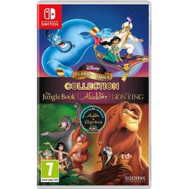 Disney Classic Games Collection : The Jungle Book, Aladdin, & The Lion King Definitive Edition Switch