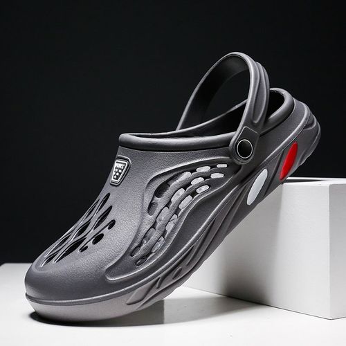 Sandales Plates Pour Hommes,Sabots D'été,Pantoufles De Jardin Eva,Chaussures À Trous,Sandales À Plateforme De Plage,Pour Couple,Maison Intérieure,Diapositives De Salle De Bain Souples 49