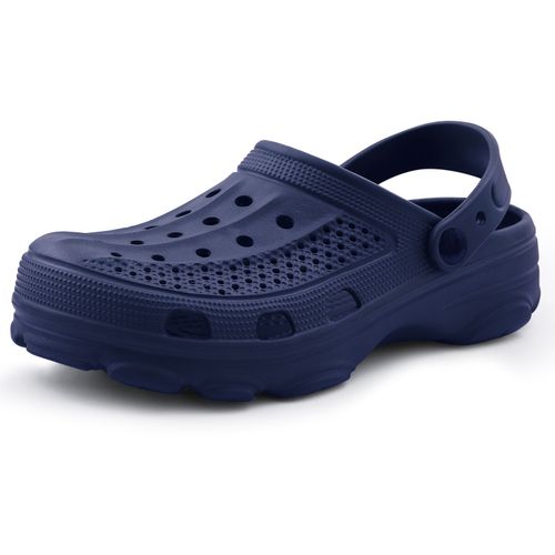 Bebealy Hommes Trou Sabots Pantoufles Hommes Chaussures De Jardin Pour Hommes Arch Support Diapositives Été Mode Plage Pantoufles Antidérapant Eva Pantoufles